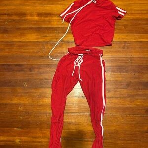 Fashion Nova Vibrant Red Apparel